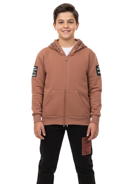 TRAX Εφηβική Φόρμα με ζακέτα για Αγόρι 6-16 ετών - 46841 Κεραμιδί TRAX Εφηβική Φόρμα με ζακέτα για Αγόρι 6-16 ετών - 46841 Κεραμιδί