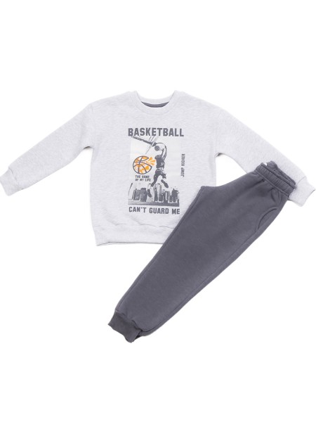 TRAX Εφηβική Φόρμα για Αγόρι 6-16 ετών - 42828 Γκρί TRAX Εφηβική Φόρμα για Αγόρι 6-16 ετών - 42828 Γκρί