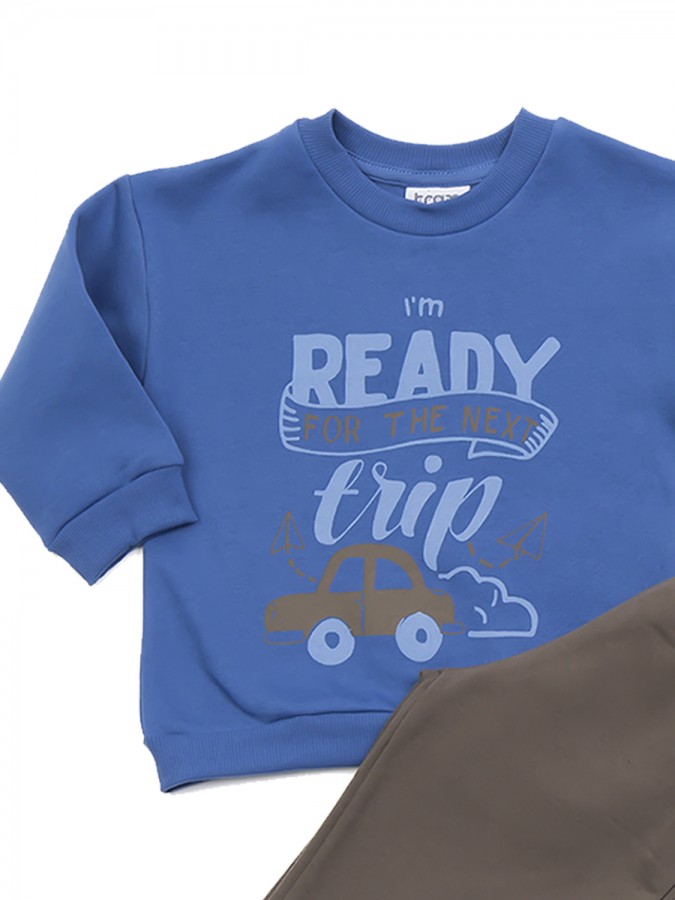 TRAX Παιδική Φόρμα για Αγόρι 1-6 ετών "Ready Trip" - 44916 Σχιελ TRAX Παιδική Φόρμα για Αγόρι 1-6 ετών "Ready Trip" - 44916 Σχιελ