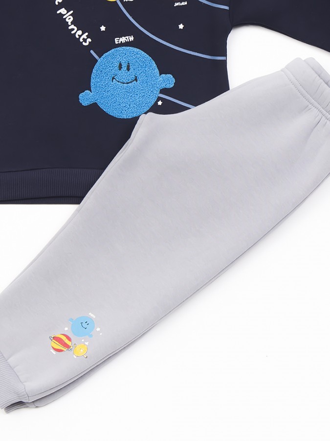 TRAX Παιδική Φόρμα για Αγόρι 1-6 ετών "Save the planet" - 44926 Μαρέν