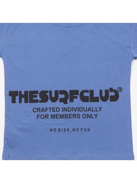 TRAX Εφηβικό Σετ Κοντομάνικο Με Βερμούδα για αγόρια 8-16 ετών #47346 Ίντιγκο