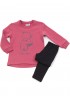 TRAX Παιδική Φόρμα με κολάν για Κορίτσι 1-6 ετών - 46703 Τερακότα