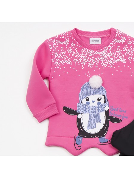 TRAX Παιδική Φόρμα με κολάν για Κορίτσι 1-6 ετών - 46708 Bubble