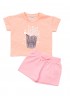 TRAX Παιδικό Σετ για Κορίτσια 1-6 ετών #43210 Πορτοκαλί