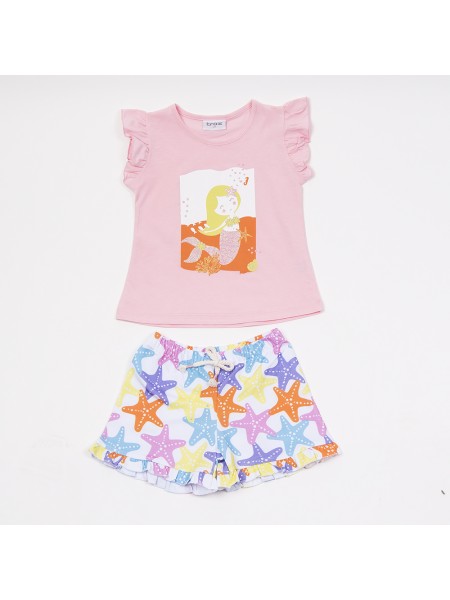 TRAX Παιδικό Σετ για Κορίτσια 1-6 ετών #45230 Κουφετί