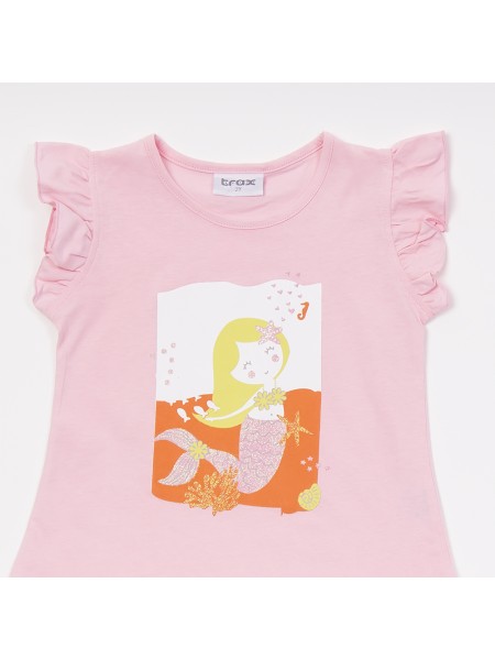 TRAX Παιδικό Σετ για Κορίτσια 1-6 ετών #45230 Κουφετί