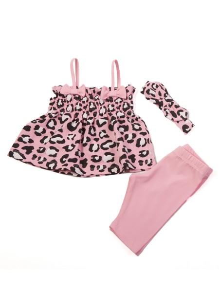 TRAX Βρεφικό Σετ για Κορίτσια 0-24 Μηνών #47016 Κουφετί