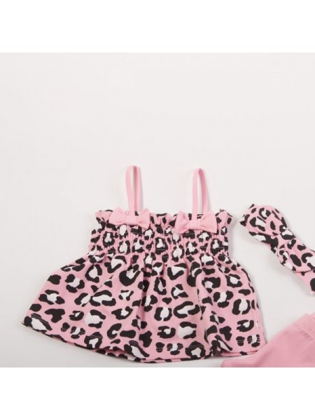 TRAX Βρεφικό Σετ για Κορίτσια 0-24 Μηνών #47016 Κουφετί