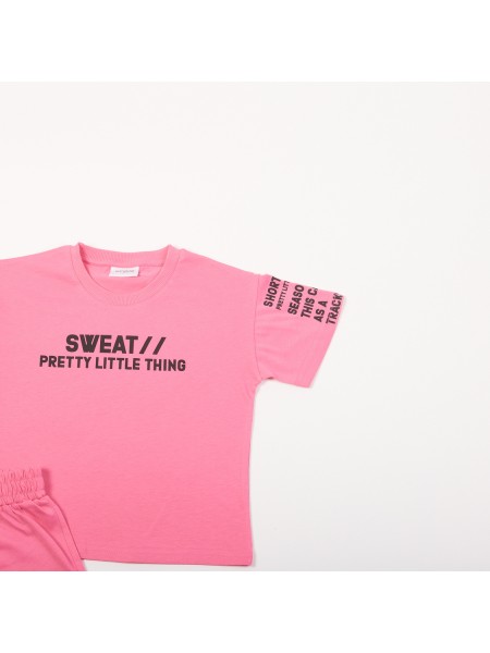 TRAX Εφηβικό Σετ Με Κολάν για Κορίτσια 8-16 ετών #47153 Ροζ