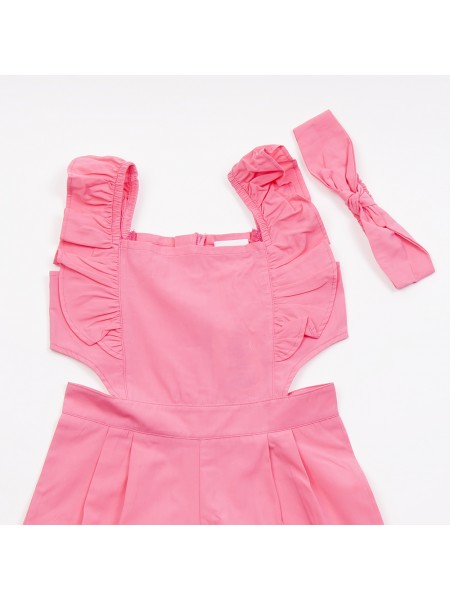 TRAX Ολόσωμη Φόρμα για Κορίτσια 8-16 ετών #47179 Γρανίτα