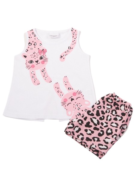 TRAX Παιδικό Σετ για Κορίτσια 1-6 ετών #47232 Λευκό TRAX Παιδικό Σετ για Κορίτσια 1-6 ετών #47232 Λευκό