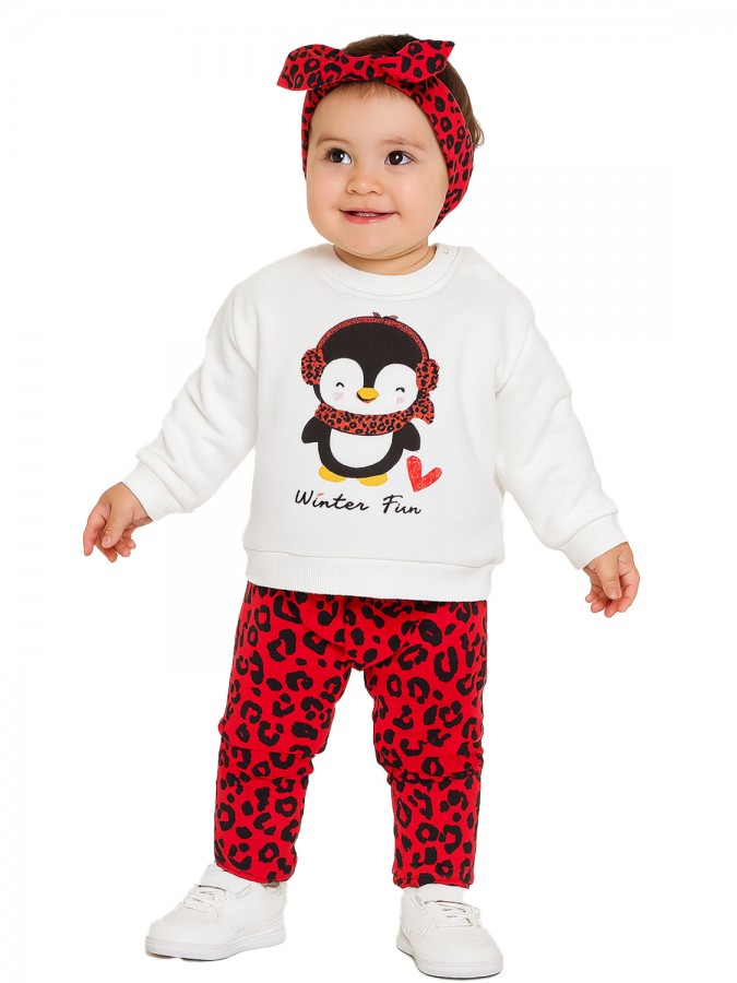 TRAX Βρεφική Φόρμα για Κορίτσι 0-18 μηνών - 48507 Βανίλια TRAX Βρεφική Φόρμα για Κορίτσι 0-18 μηνών - 48507 Βανίλια