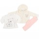 TRAX Βρεφικό Σετ 3τμχ για Κορίτσι 0-18 μηνών #48514 Βανίλια TRAX Βρεφικό Σετ 3τμχ για Κορίτσι 0-18 μηνών #48514 Βανίλια