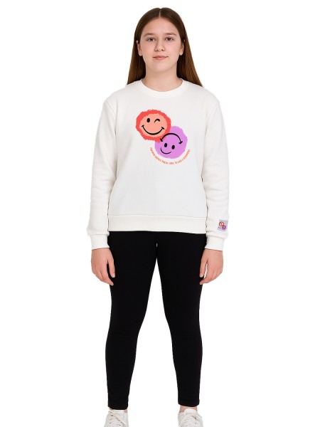 TRAX Εφηβική Φόρμα για Κορίτσι 6-16 ετών - 48607 Βανίλια