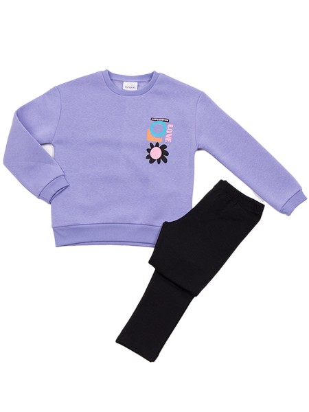 TRAX Εφηβική Φόρμα για Κορίτσι 6-16 ετών - 48608 Μύρτιλο