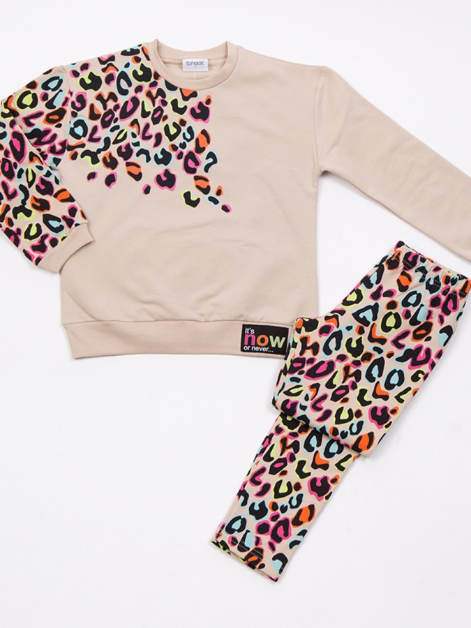 TRAX Εφηβική Φόρμα για Κορίτσι 6-16 ετών - 48613 Μπεζ TRAX Εφηβική Φόρμα για Κορίτσι 6-16 ετών - 48613 Μπεζ