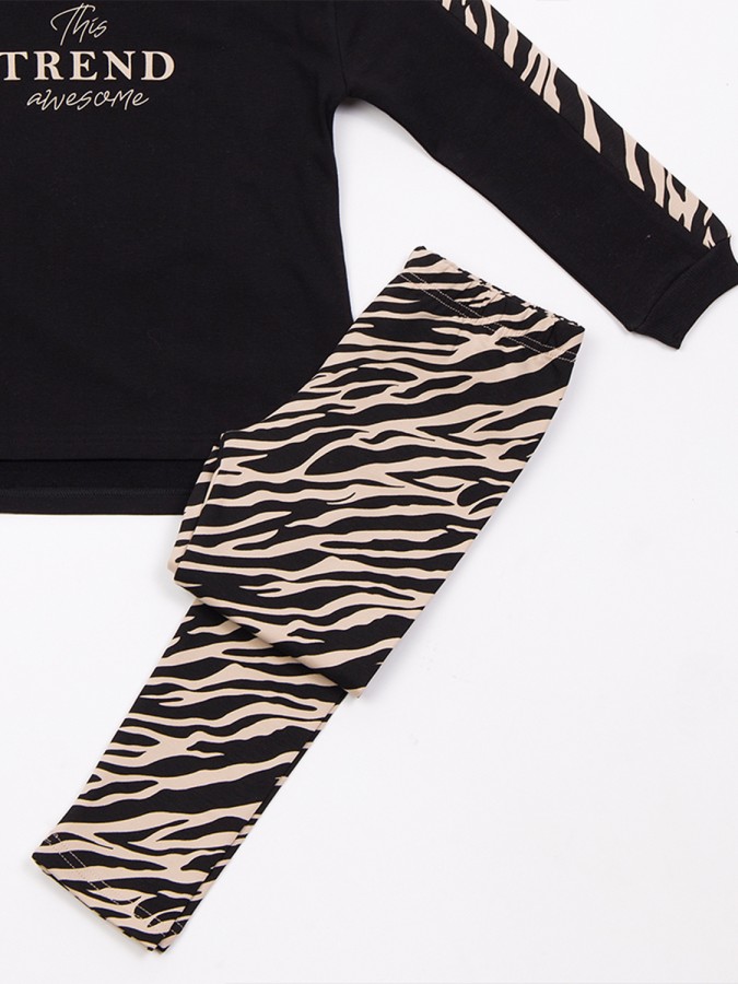 TRAX Εφηβική Φόρμα για Κορίτσι 6-16 ετών - 48622 Μαύρο TRAX Εφηβική Φόρμα για Κορίτσι 6-16 ετών - 48622 Μαύρο