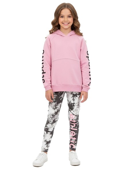 TRAX Εφηβική Φόρμα για Κορίτσι 6-16 ετών - 48623 Ροζ