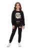 TRAX Εφηβική Φόρμα για Κορίτσι 6-16 ετών - 48628 Μαύρο