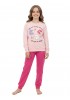 TRAX Εφηβική Πιτζάμα για Κορίτσι 8-16 ετών - 48691 Ροζ
