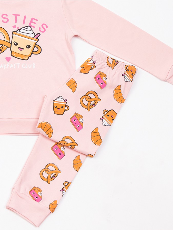 TRAX Εφηβική Πιτζάμα για Κορίτσι 8-16 ετών - 48693 Ροζ TRAX Εφηβική Πιτζάμα για Κορίτσι 8-16 ετών - 48693 Ροζ