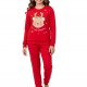 TRAX Εφηβική Πιτζάμα Χριστουγεννιάτικη για Κορίτσι 8-16 ετών - 48697 Κόκκινο TRAX Εφηβική Πιτζάμα Χριστουγεννιάτικη για Κορίτσι 8-16 ετών - 48697 Κόκκινο