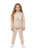 TRAX Παιδική Φόρμα για Κορίτσι 1-6 ετών - 48732 Μπεζ