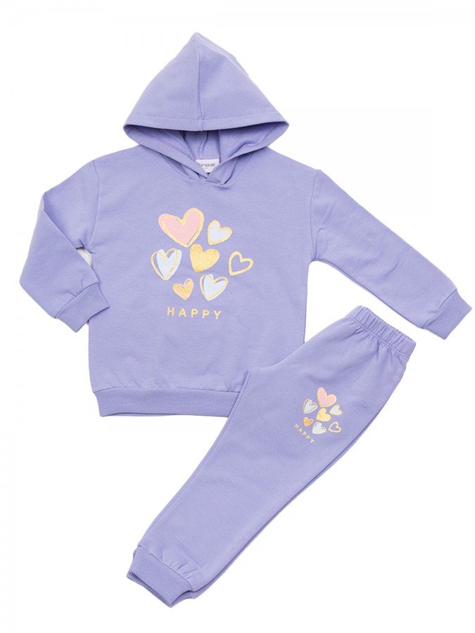 TRAX Παιδική Φόρμα για Κορίτσι 1-6 ετών - 48733 Μύρτιλο TRAX Παιδική Φόρμα για Κορίτσι 1-6 ετών - 48733 Μύρτιλο