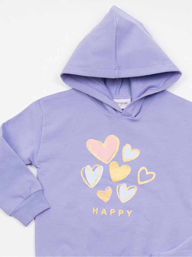 TRAX Παιδική Φόρμα για Κορίτσι 1-6 ετών - 48733 Μύρτιλο TRAX Παιδική Φόρμα για Κορίτσι 1-6 ετών - 48733 Μύρτιλο