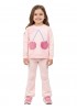 TRAX Παιδική Φόρμα για Κορίτσι 1-6 ετών - 48743 Ροζ