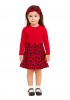 TRAX Παιδικό Φόρεμα για Κορίτσι 1-6 ετών - 48750 Κόκκινο