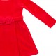 TRAX Παιδικό Φόρεμα Βελουτέ για Κορίτσι 1-6 ετών - 48751 Κόκκινο TRAX Παιδικό Φόρεμα Βελουτέ για Κορίτσι 1-6 ετών - 48751 Κόκκινο