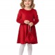 TRAX Παιδικό Φόρεμα για Κορίτσι 1-6 ετών - 48754 Κόκκινο TRAX Παιδικό Φόρεμα για Κορίτσι 1-6 ετών - 48754 Κόκκινο