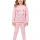 TRAX Παιδική Πιτζάμα για Κορίτσι 1-6 ετών - 48790 Ροζ