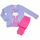 TRAX Παιδική Πιτζάμα για Κορίτσι 1-6 ετών - 48791 Μύρτιλο TRAX Παιδική Πιτζάμα για Κορίτσι 1-6 ετών - 48791 Μύρτιλο