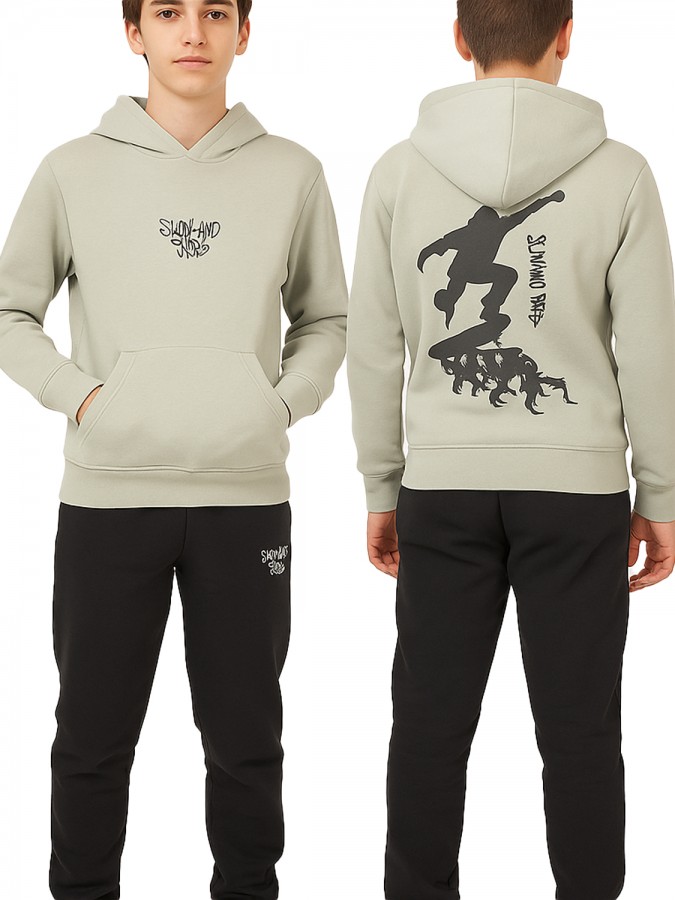 TRAX Εφηβική Φόρμα για Αγόρι 6-16 ετών - 48812 Stone