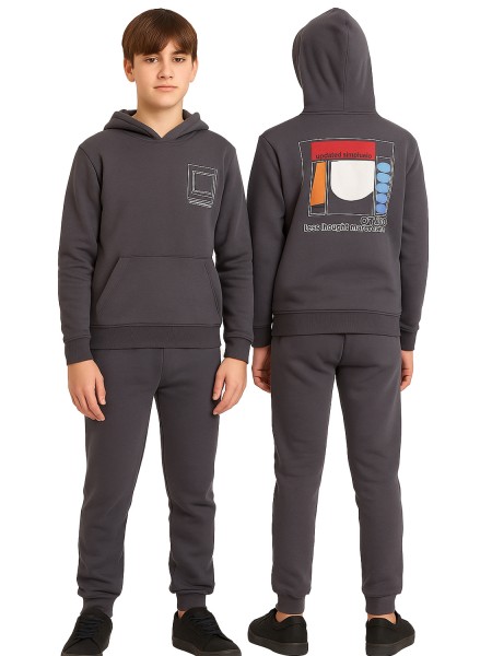 TRAX Εφηβική Φόρμα για Αγόρι 6-16 ετών - 48815 Ανθρακί