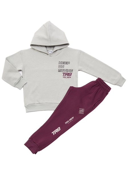 TRAX Εφηβική Φόρμα για Αγόρι 6-16 ετών - 48820 Stone