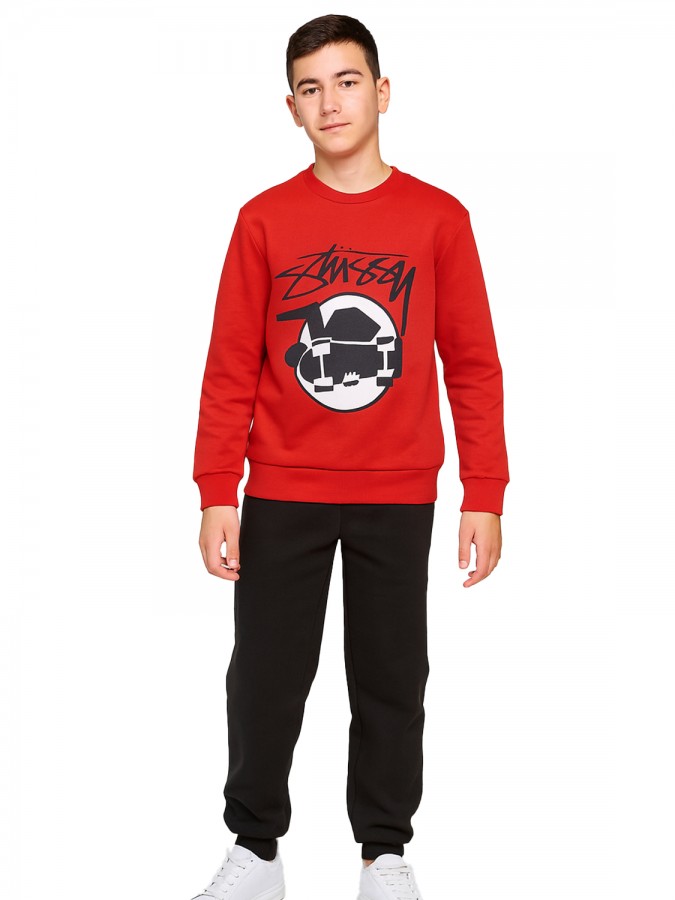 TRAX Εφηβική Φόρμα για Αγόρι 6-16 ετών - 48829 Κόκκινο