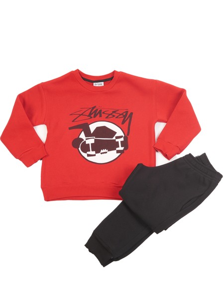 TRAX Εφηβική Φόρμα για Αγόρι 6-16 ετών - 48829 Κόκκινο TRAX Εφηβική Φόρμα για Αγόρι 6-16 ετών - 48829 Κόκκινο