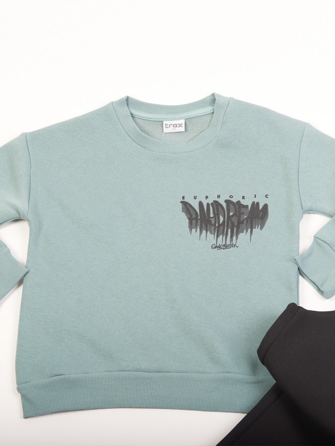 TRAX Εφηβική Φόρμα για Αγόρι 6-16 ετών - 48838 Μέντα TRAX Εφηβική Φόρμα για Αγόρι 6-16 ετών - 48838 Μέντα