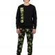 TRAX Εφηβική Πυτζάμα Χειμωνιάτικη για αγόρι 6-16 ετών #48893 Μαύρο TRAX Εφηβική Πυτζάμα Χειμωνιάτικη για αγόρι 6-16 ετών #48893 Μαύρο