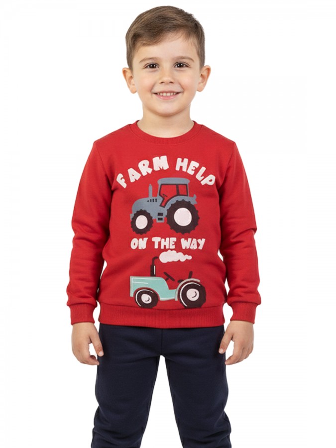 TRAX Παιδική Φόρμα για αγόρια 1-6 ετών #48904 Κόκκινο TRAX Παιδική Φόρμα για αγόρια 1-6 ετών #48904 Κόκκινο