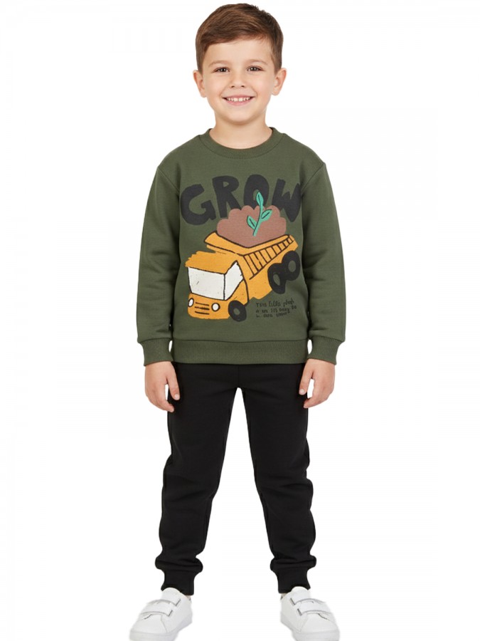 TRAX Παιδική Φόρμα για αγόρια 1-6 ετών #48911 Χακί TRAX Παιδική Φόρμα για αγόρια 1-6 ετών #48911 Χακί