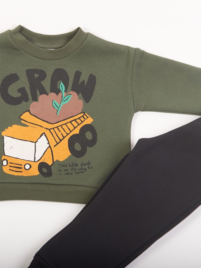 TRAX Παιδική Φόρμα για αγόρια 1-6 ετών #48911 Χακί TRAX Παιδική Φόρμα για αγόρια 1-6 ετών #48911 Χακί