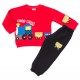 TRAX Παιδική Φόρμα για αγόρι 1-6 ετών #48917 Κόκκινο TRAX Παιδική Φόρμα για αγόρι 1-6 ετών #48917 Κόκκινο