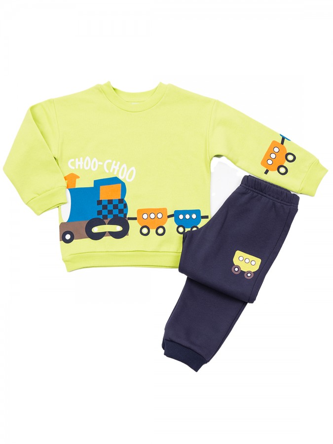 TRAX Παιδική Φόρμα για αγόρι 1-6 ετών #48917 Celery