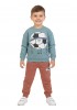 TRAX Παιδική Φόρμα για αγόρι 1-6 ετών #48923 Μέντα