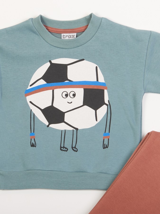 TRAX Παιδική Φόρμα για αγόρι 1-6 ετών #48923 Μέντα