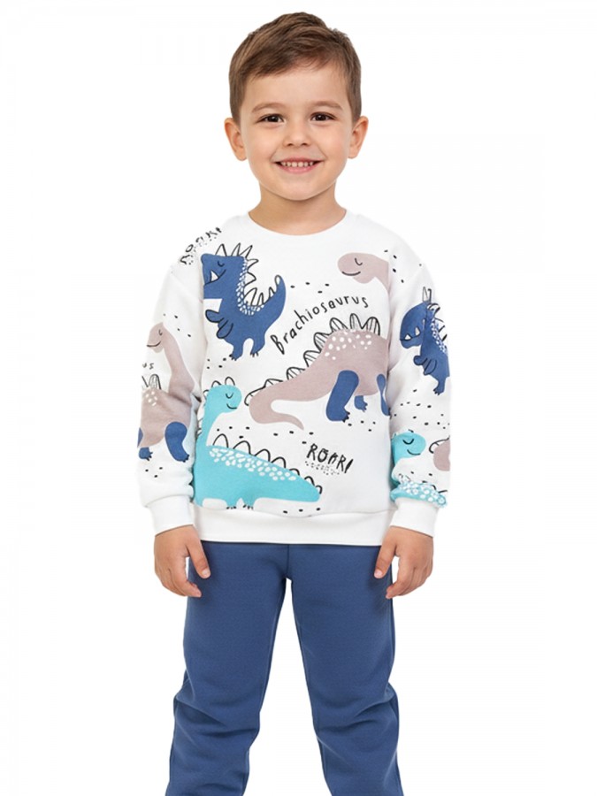 TRAX Παιδική Φόρμα για αγόρια 1-6 ετών #48928 Εκρού TRAX Παιδική Φόρμα για αγόρια 1-6 ετών #48928 Εκρού